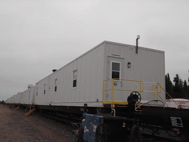 Wagon train modular camp