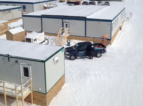 Bureaux de chantier en modules 